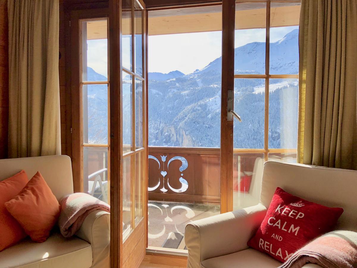 Chalet Bergkristall Венген Экстерьер фото